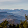 Malá Fatra, zľava Veľký Kriváň, Chleb, Steny, Stoh a Veľký Rozsutec