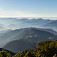 Veľká Fatra, zľava Krížna, Ostredok, Ploská, Borišov, Rakytov a Smrekovica