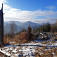 Pod vrcholom Medvedej hlavy, kopčeky Slovenského raja