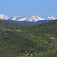 Pohľad na Tatry z Brzotínských skál