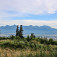 Pohľad na Tatry a Poprad zo Zámčiska