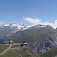 Panoráma Walliských Álp povyše plesa Schwarzsee