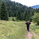Vychádzame na lúky nad dolinou