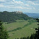 Hrad Lietava zo zjazdovky pod Skalkou