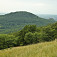 Pohanská, napravo Plavecký hrad