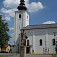 Štefánik v parku pri kostole